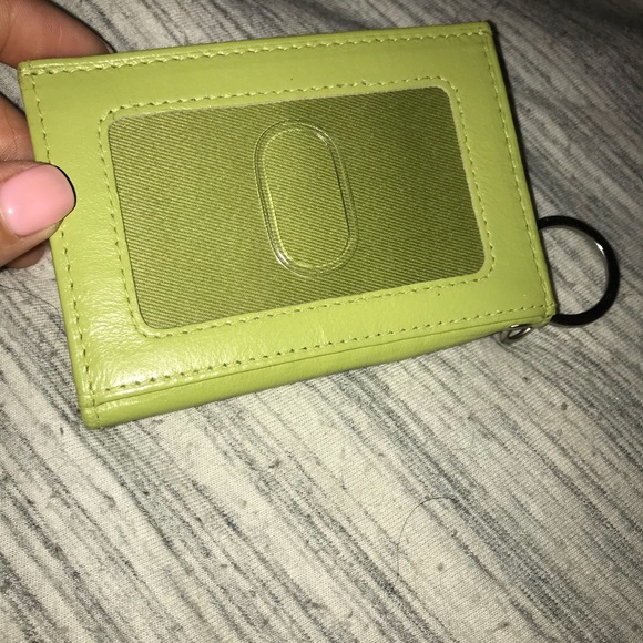 SJU green Card/ ID holding key chain - Picture 3 of 4